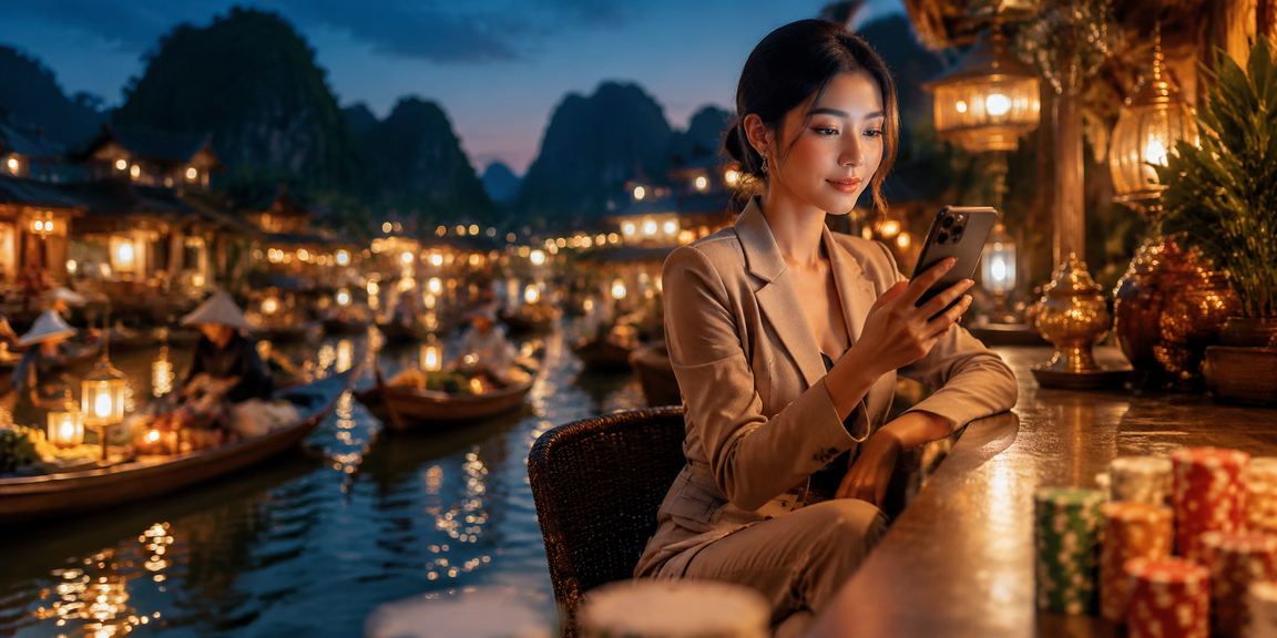 Người dùng chơi casino trực tuyến trên điện thoại tại Ninh Bình